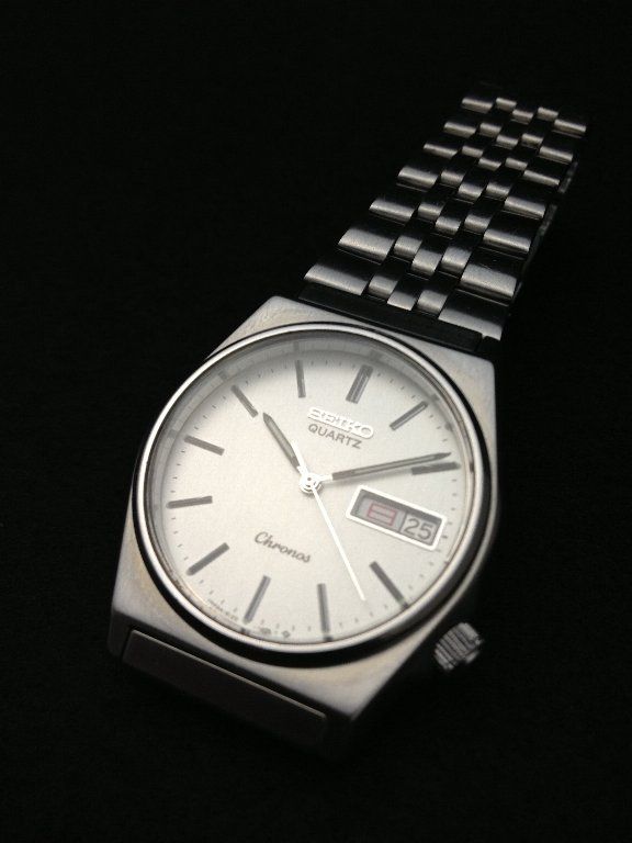 □ SEIKO CHRONOS QUARTZ 1985年 (昭和60年)製造 : 僕と猫と時計