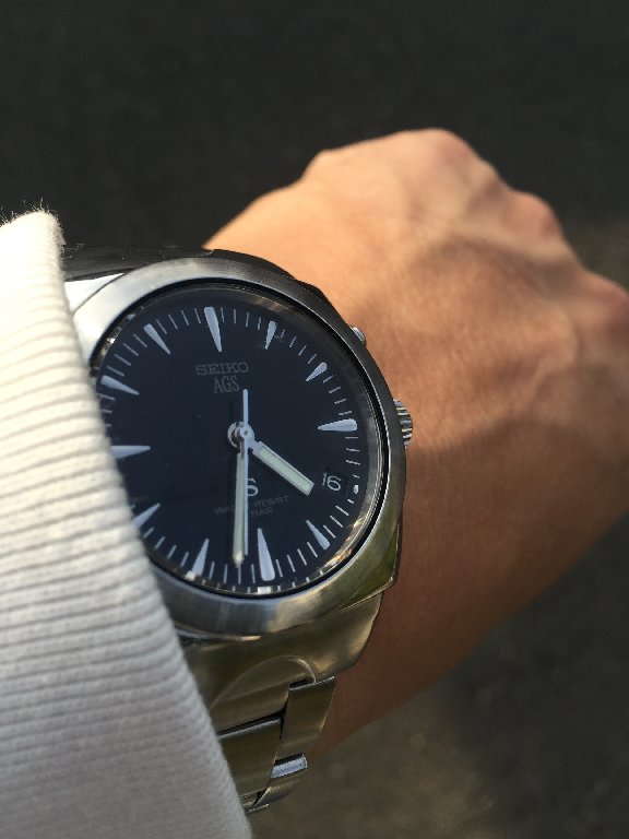 □ SEIKO SUS AGS 5M42-0E50 （1997年 平成9年製） : 僕と猫と