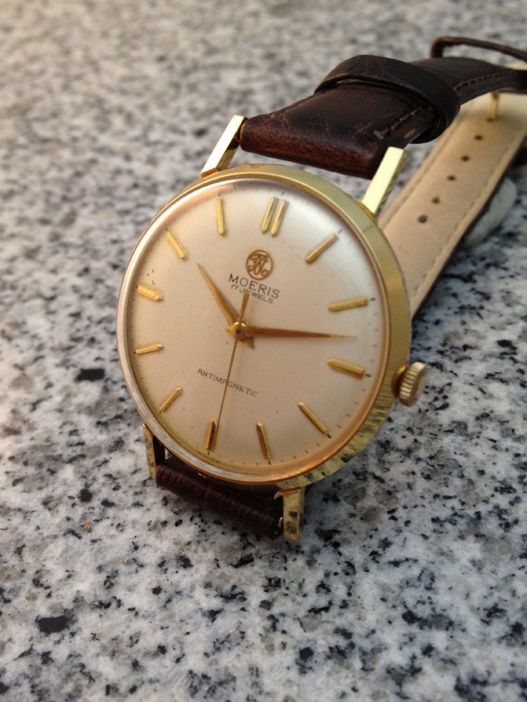 ☆精工舎の先生❣️Swiss.MOERIS.1950-60年代☆代表機 ❣️稼働