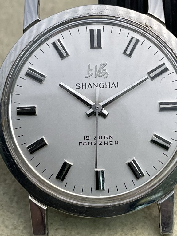 1985年輸入時計総合カタログ □ 上海 7120-1303 19石 Shanghai 7120-1303 19Zuan 1985年製造