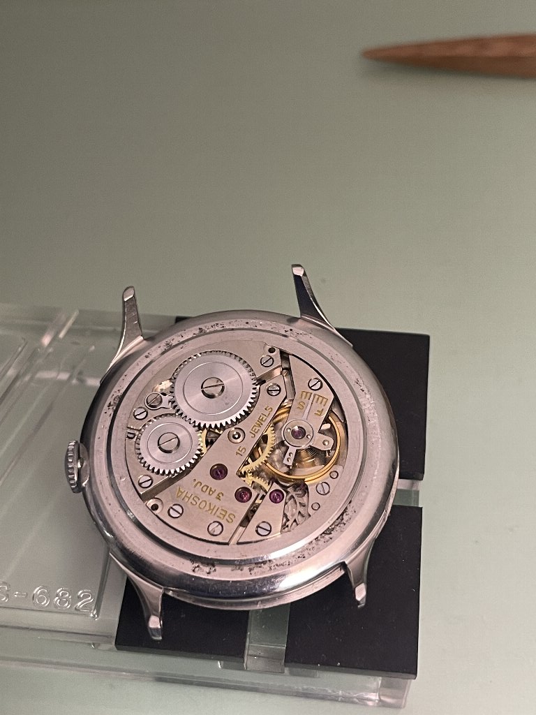 □昭和戦後まもなくの時計 SEIKO 新10B型（1940年代後半～1950年代前半