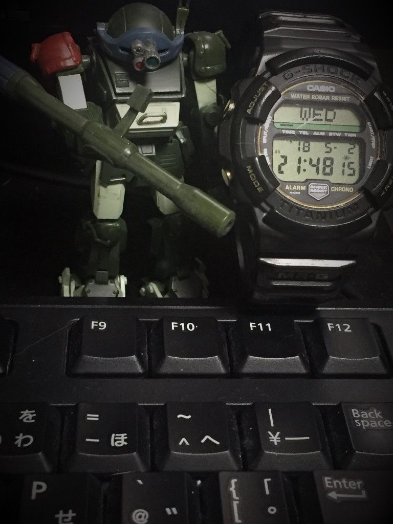 □ CASIO G-SHOCK MRG-1G-1 1996年 電池交換 : 僕と猫と時計と