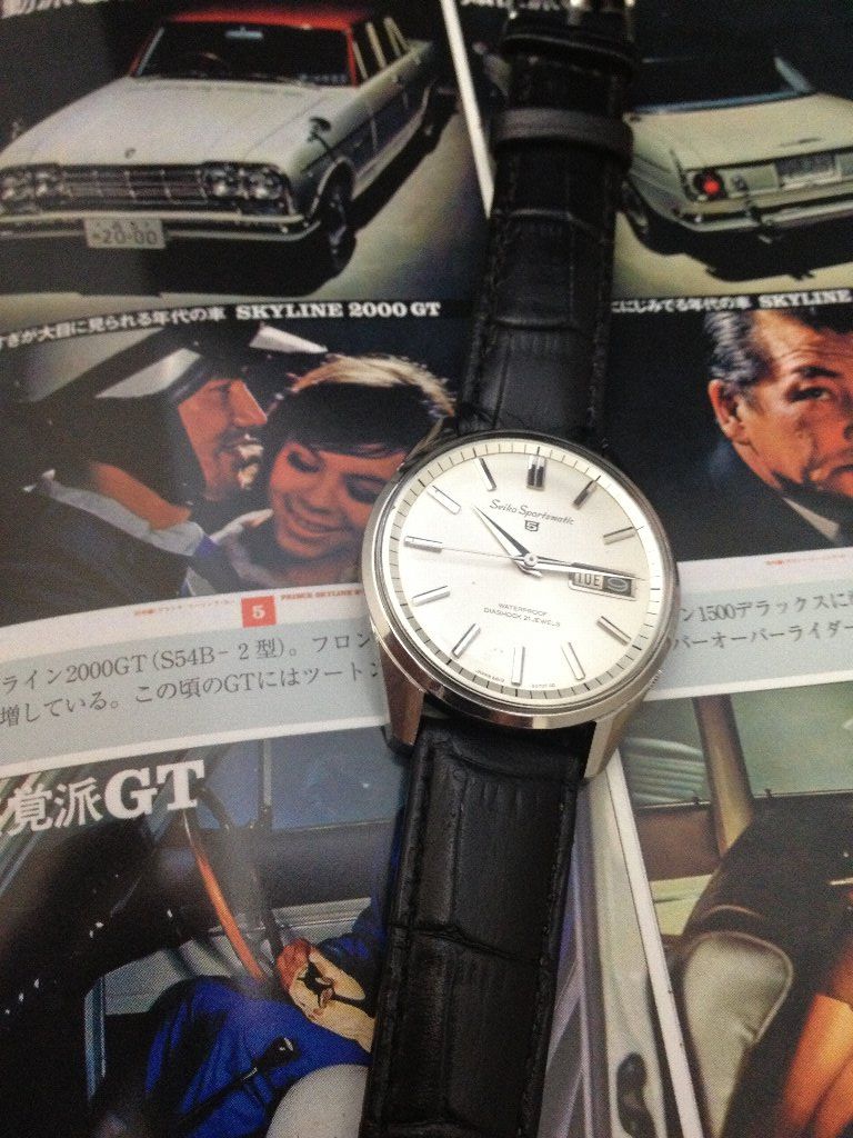 □ SEIKO Sportmatic 5 (6619-8050) 1965年 (昭和40年)製造 : 僕