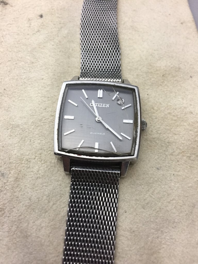 □ CITIZEN AUTO DATER COMPACT （1968年 昭和43年） : 僕と猫と