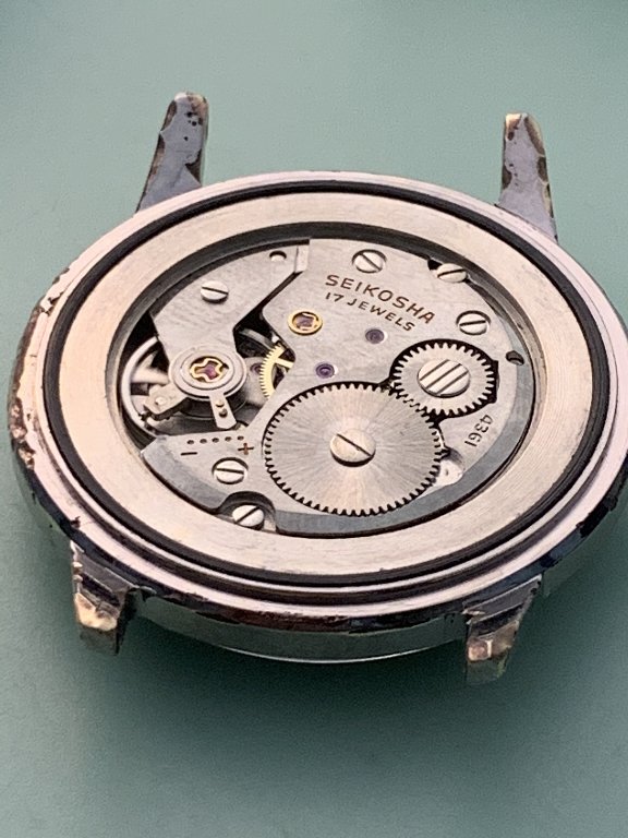 □ SEIKO SPORTSMAN Waterproof Diashock 17Jewels（1964年）昭和39年