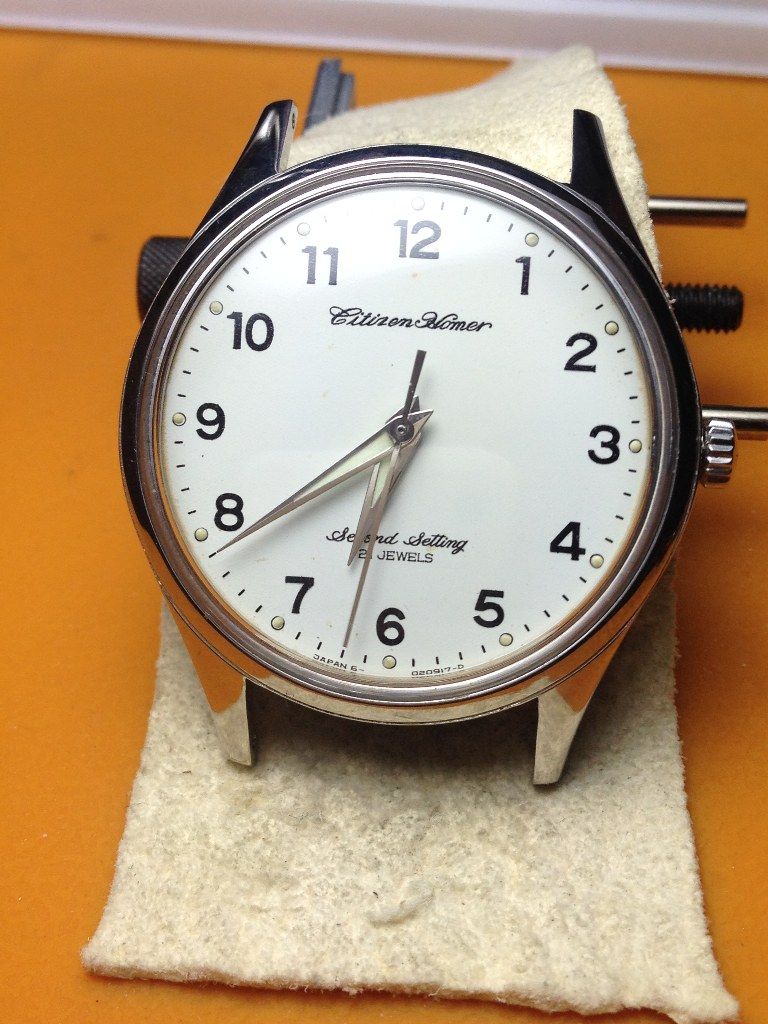 □ CITIZEN HOMER 国鉄 SecondSetting (昭和45年支給品) : 僕 □ CITIZEN HOMER 国鉄 SecondSetting (昭和45年支給品) : 僕