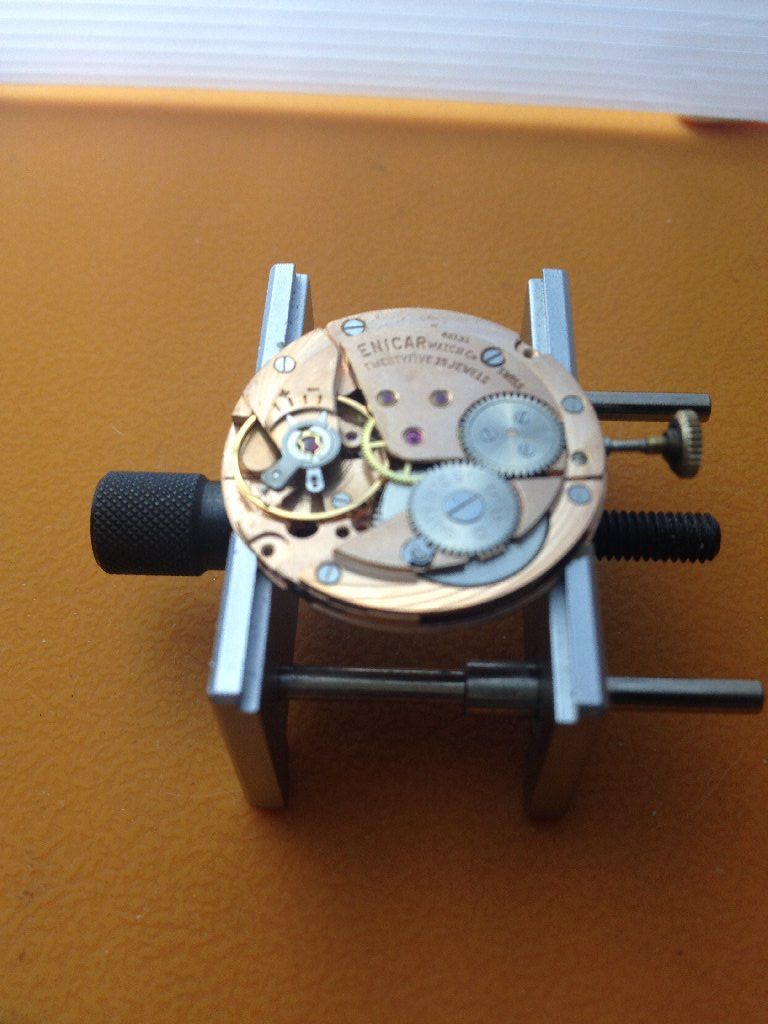 □ ENICAR URTRASONIC SUPERTEST 25JEWELS(1960年代） : 僕と猫