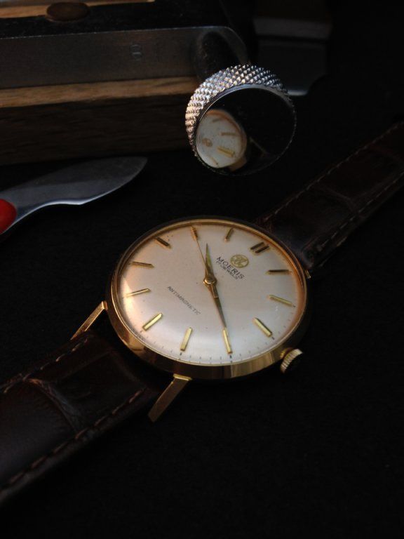 MOERIS ヴィンテージ レディース 動作未確認 K18 17JEWELS MOERIS ヴィンテージ レディース 動作未確認 K18 17JEWELS