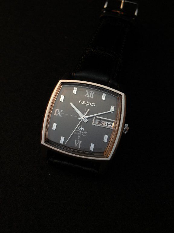 □ SEIKO LORD MATIC 23jewels (5606-5000) 1970年 (昭和45年