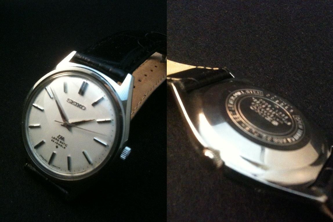 Seiko ロードマチック 56lm ワンピースケース 昭和44年製 僕と猫と時計と 徒然なるままに