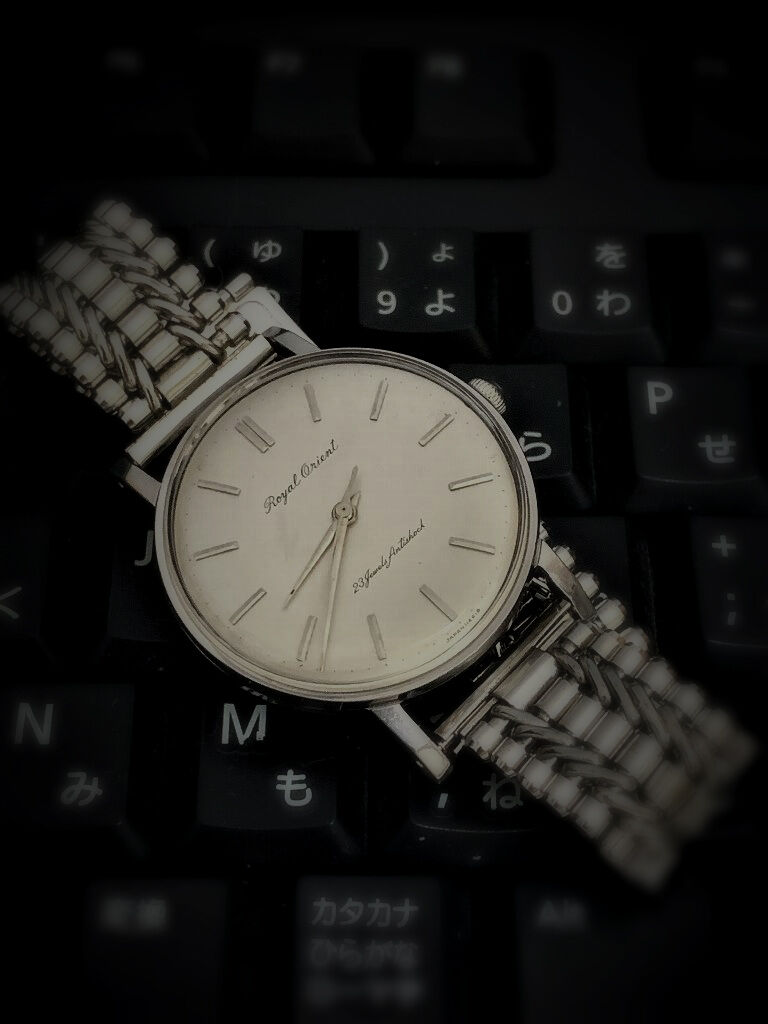 ⭐️アンティークロイヤルオリエント23石手巻き時計⭐️オーバーホール済み⭐️ ⭐️アンティークロイヤルオリエント23石手巻き時計⭐️オーバーホール