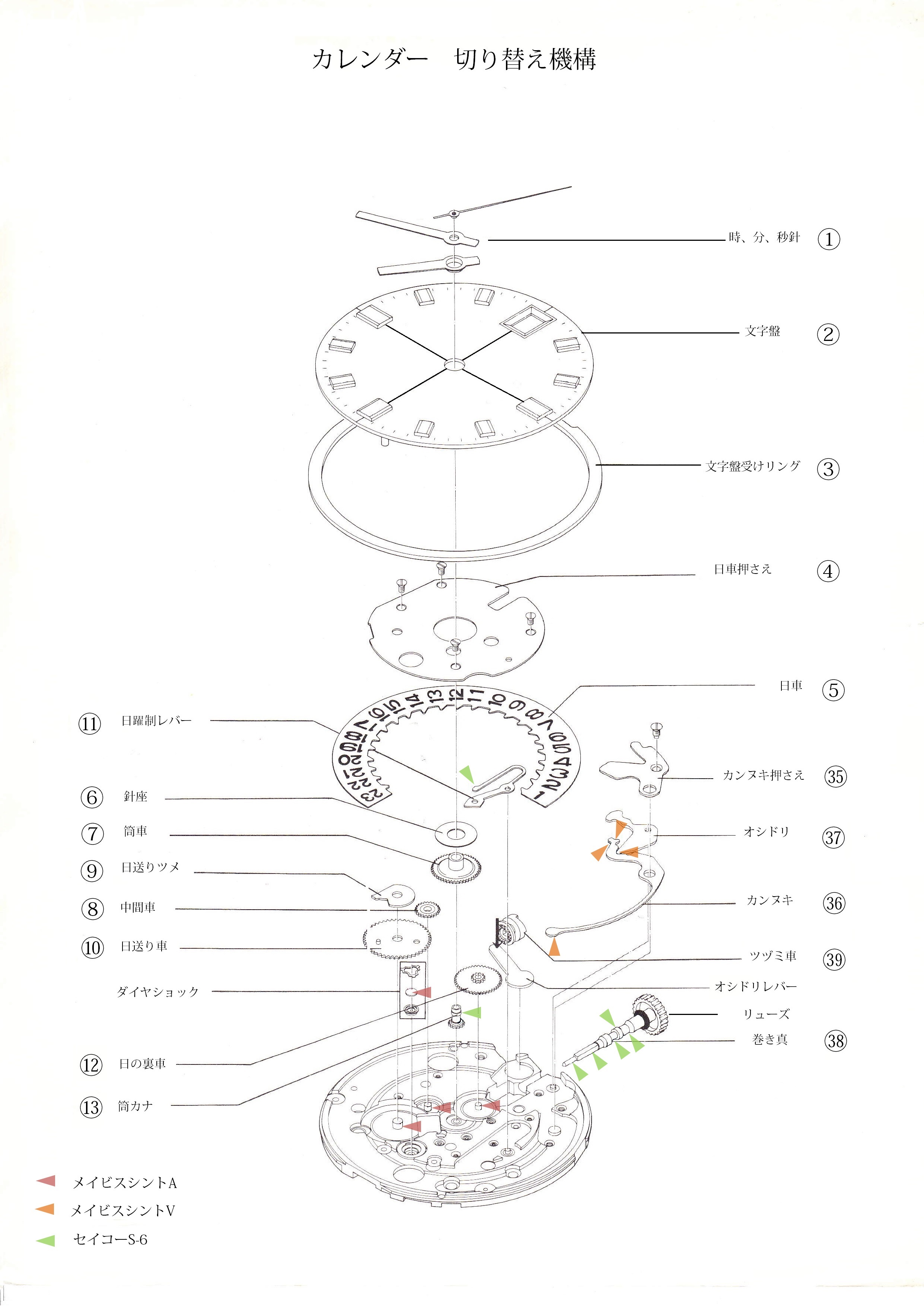 値下！分解ムーブメント洗浄注油動作確認！meiji ゼンマイ 振り子時計 可動品 柱時計修理(ボンボン手巻き時計分解掃除) - YouTube