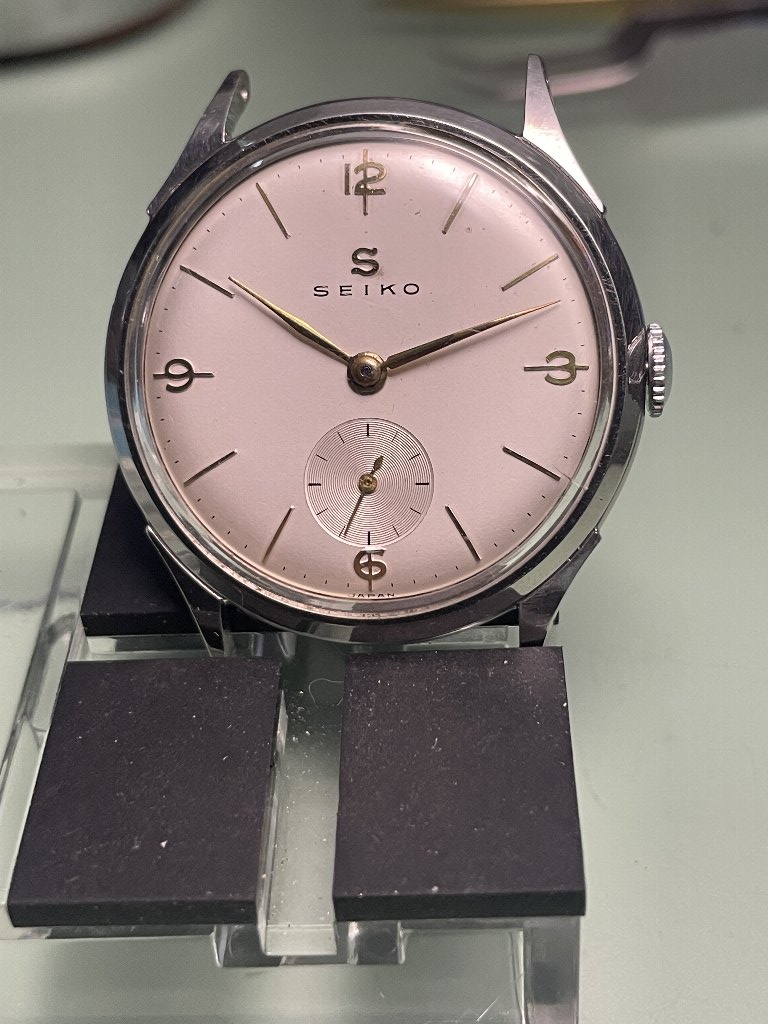 □昭和戦後まもなくの時計 SEIKO 新10B型（1940年代後半～1950
