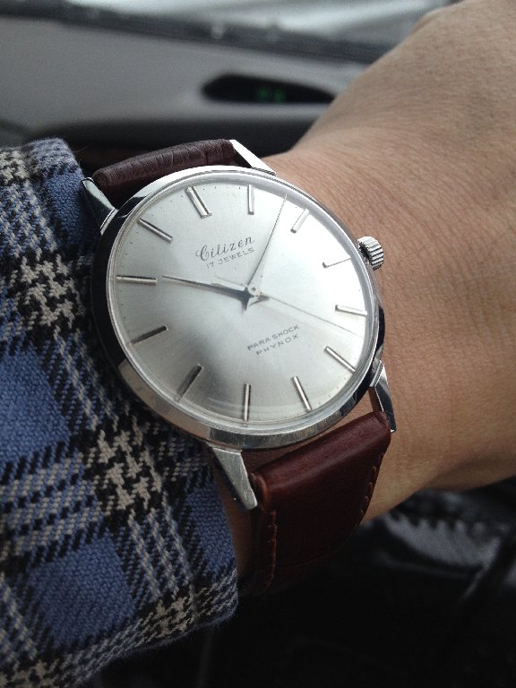 □ CITIZEN JUNIOR PARASHOCK PHYNOX 17JEWELS （1960年前後） : 僕と
