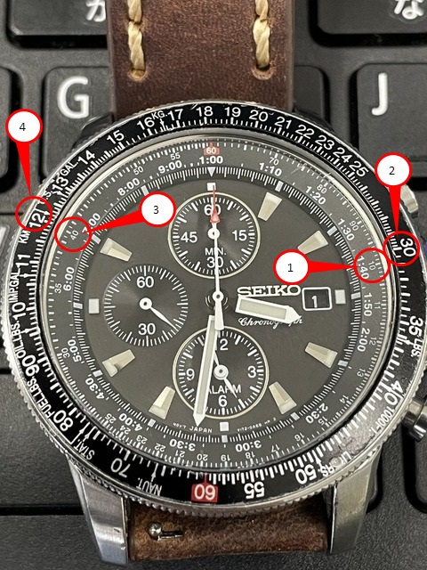 □ SEIKO SKY PROFESSIONAL SOLAR V172-0AC0 計算尺使ってみた : 僕と □ SEIKO SKY PROFESSIONAL SOLAR V172-0AC0 計算尺使ってみた : 僕と