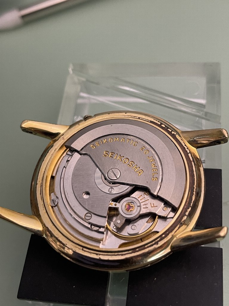 □昭和の時計 Seiko Seikomatic 20 jewels （1960年頃 昭和35年