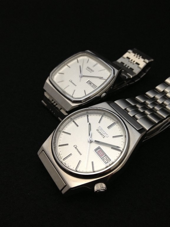 □ SEIKO CHRONOS QUARTZ 1985年 (昭和60年)製造 : 僕と猫と時計と