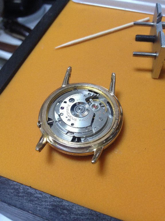 □ SEIKO Sportsmatic 17jewels 15017D (SMA) 1962年製 : 僕と猫