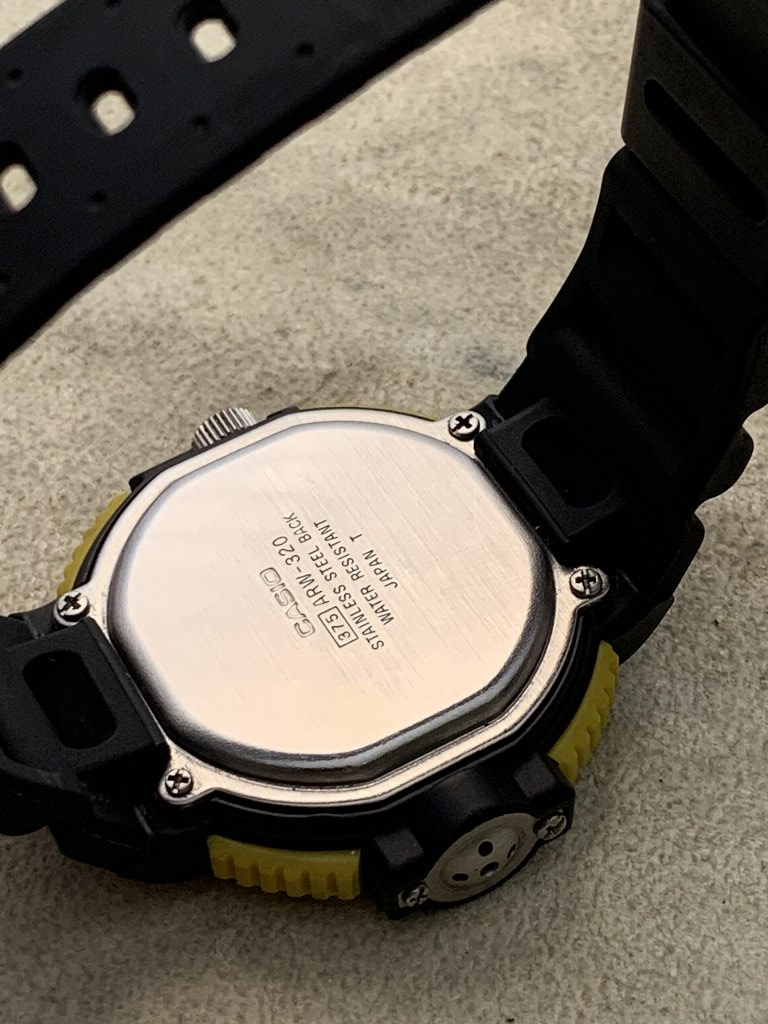 □ CASIO ALTI-DEPTH METER ARW-320 ジェナスウォータースポーツ高度計 