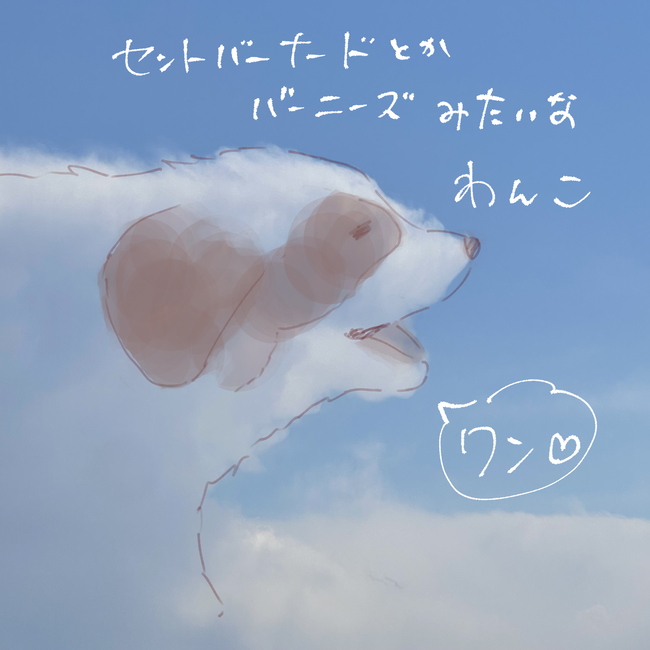 わんこ雲