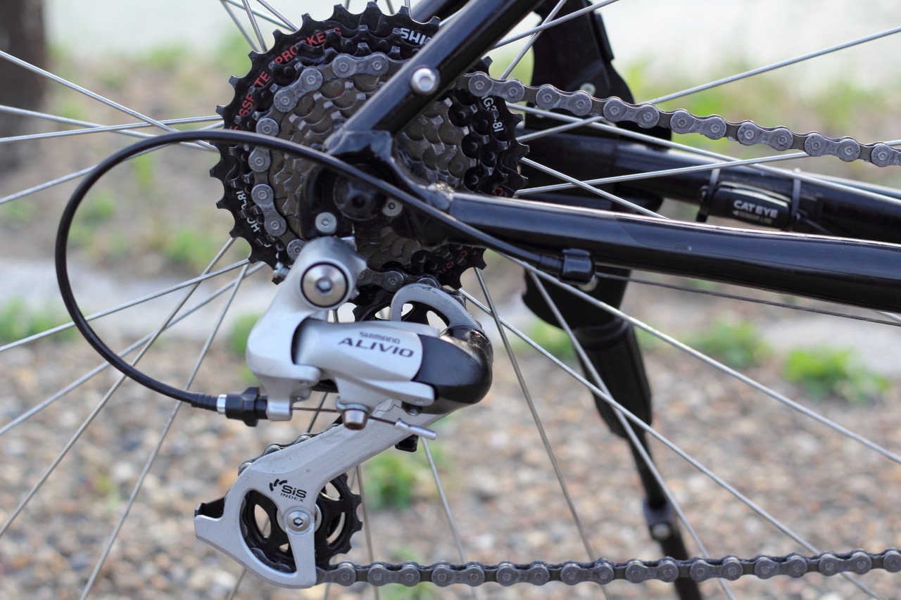 Deore化への道 3 リアディレイラー デュラチェーン Shimano Deore Rd M591 交換 晴れ時々更新