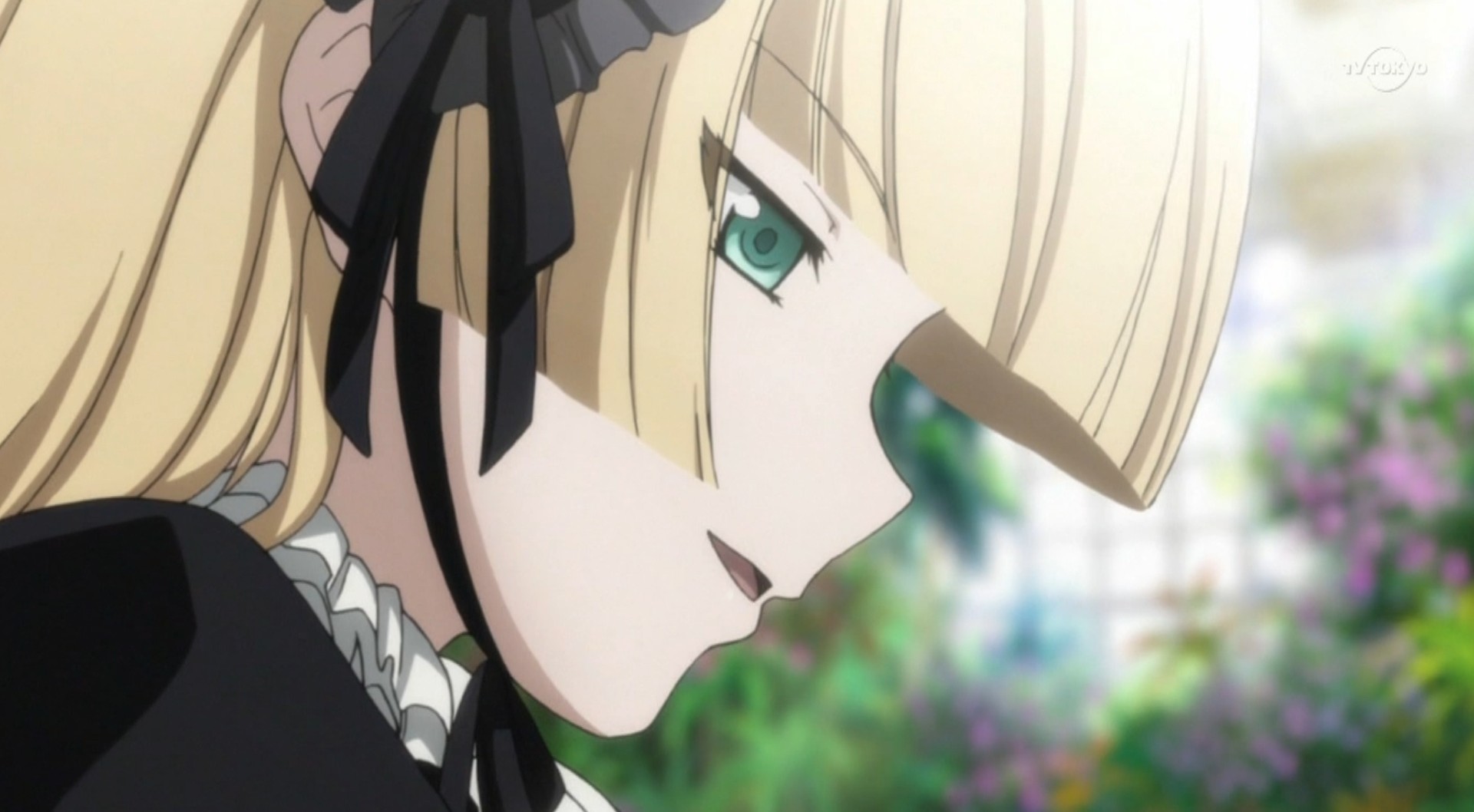 アニメ Gosick ゴシック 第1話 黒い死神は金色の妖精を見つける 所詮 すべては戯言なんだよ