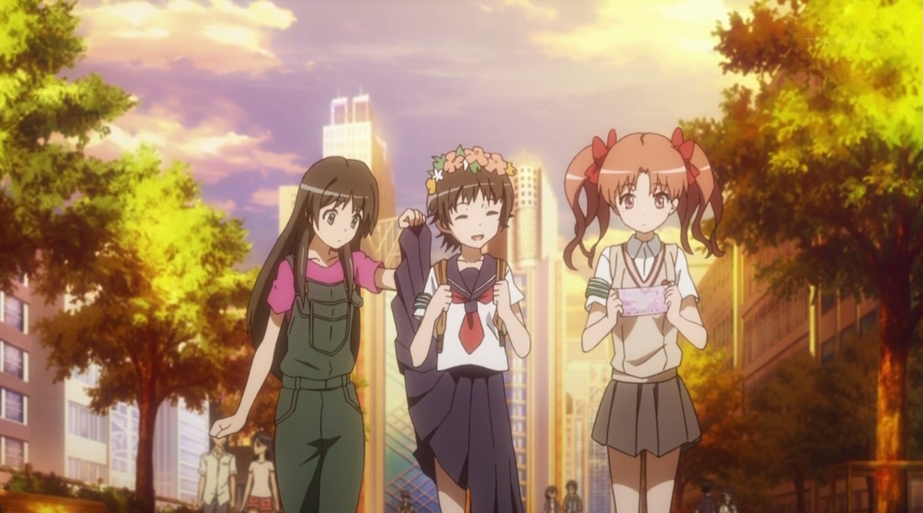 アニメ とある科学の超電磁砲s 第7話 お姉さまの力になりたいですの 所詮 すべては戯言なんだよ