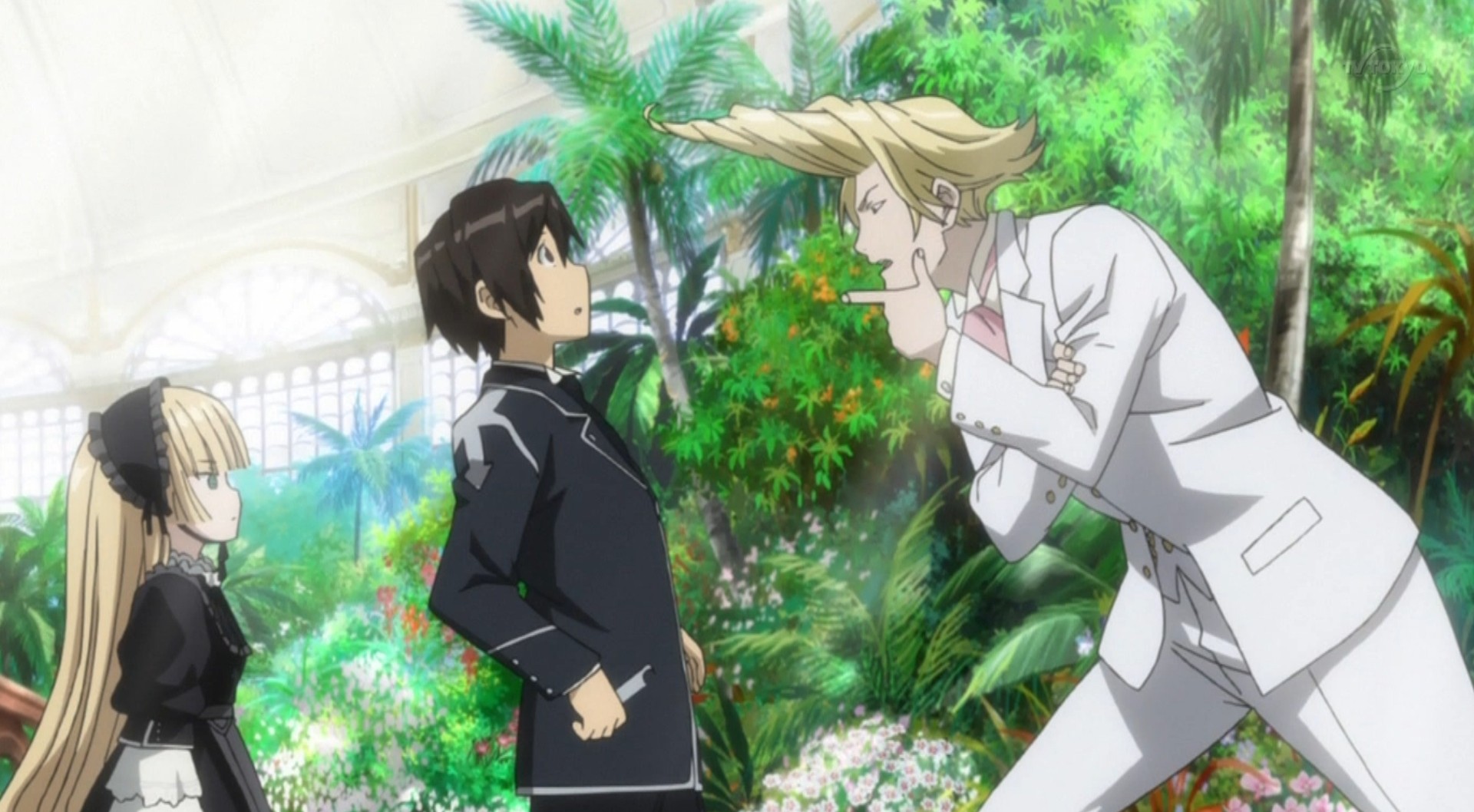 アニメ Gosick ゴシック 第1話 黒い死神は金色の妖精を見つける 所詮 すべては戯言なんだよ