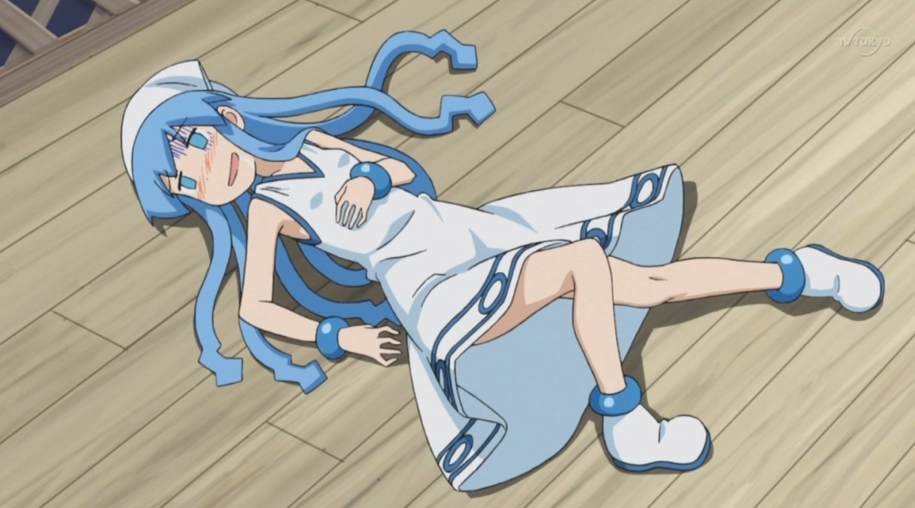 アニメ 侵略 イカ娘 第4話 Englishじゃなイカ 止めなイカ 流れなイカ 所詮 すべては戯言なんだよ