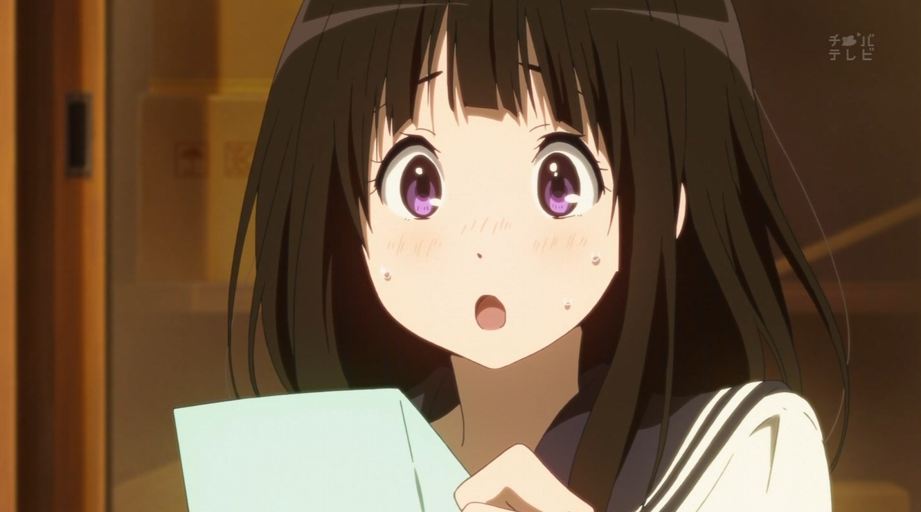 アニメ 氷菓 第13話 夕べには骸に 所詮 すべては戯言なんだよ