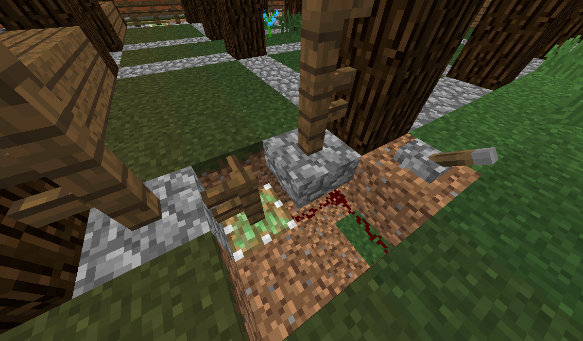 湿原拠点に馬小屋を作る 1 いくらのマイクラ日記