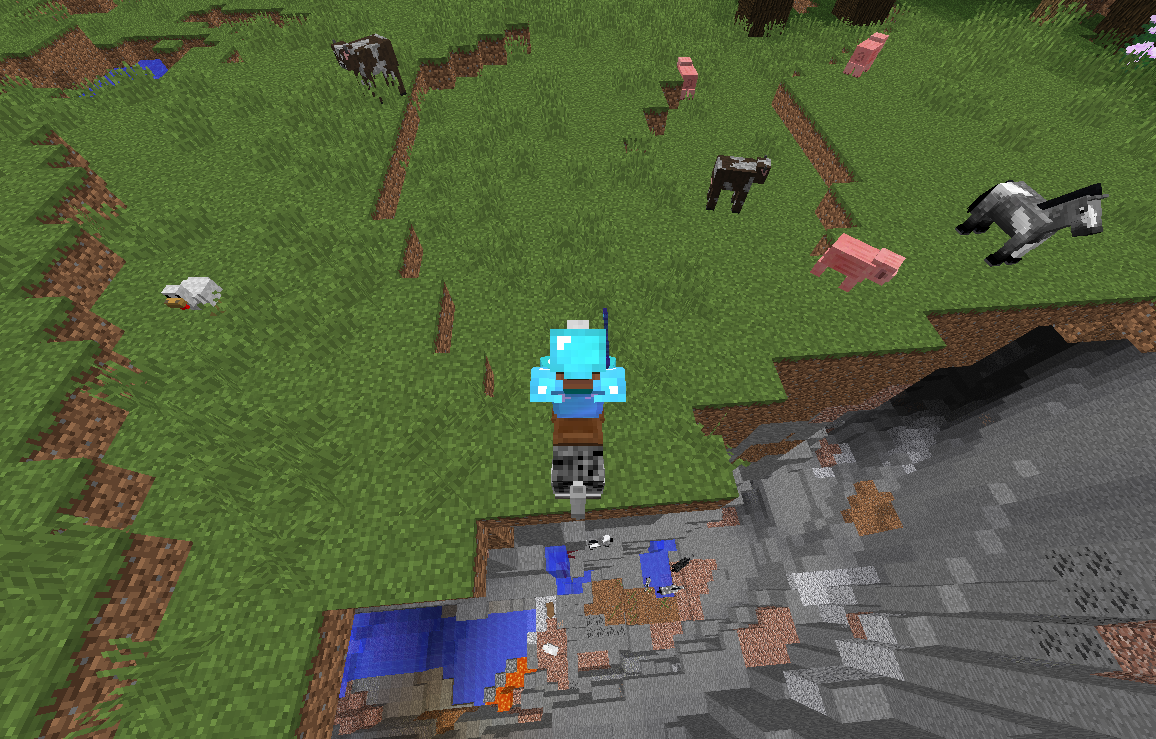 ロバ探しの旅 2 1 10ゾンビ村発見 いくらのマイクラ日記