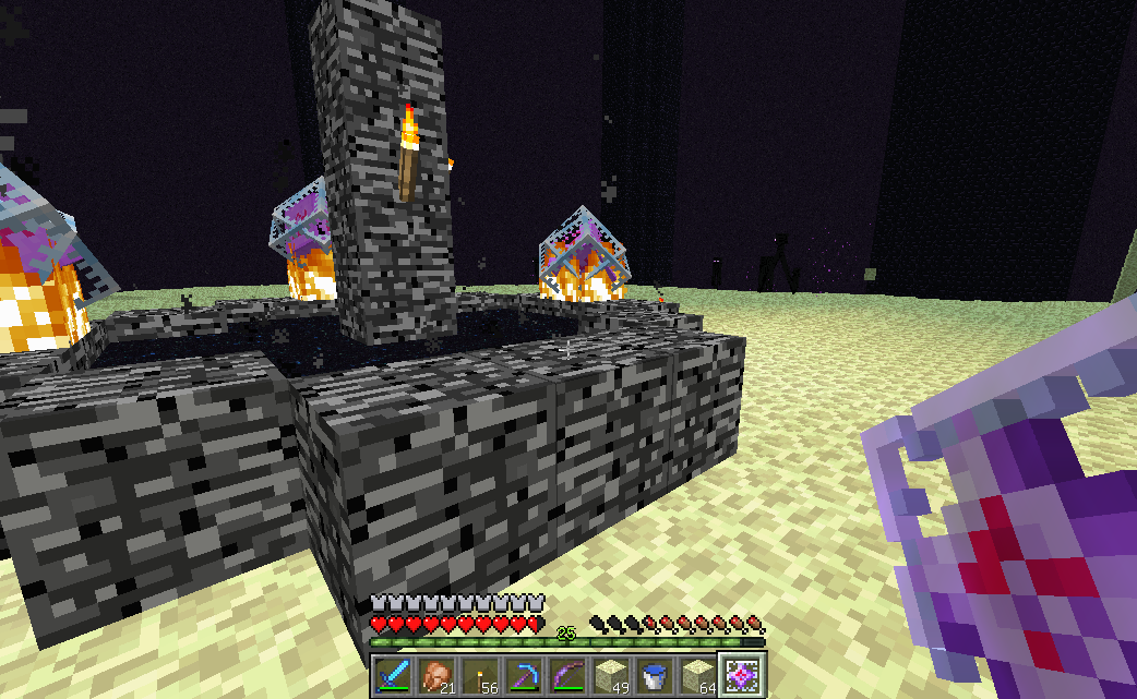 エンドラ２世と決闘 いくらのマイクラ日記