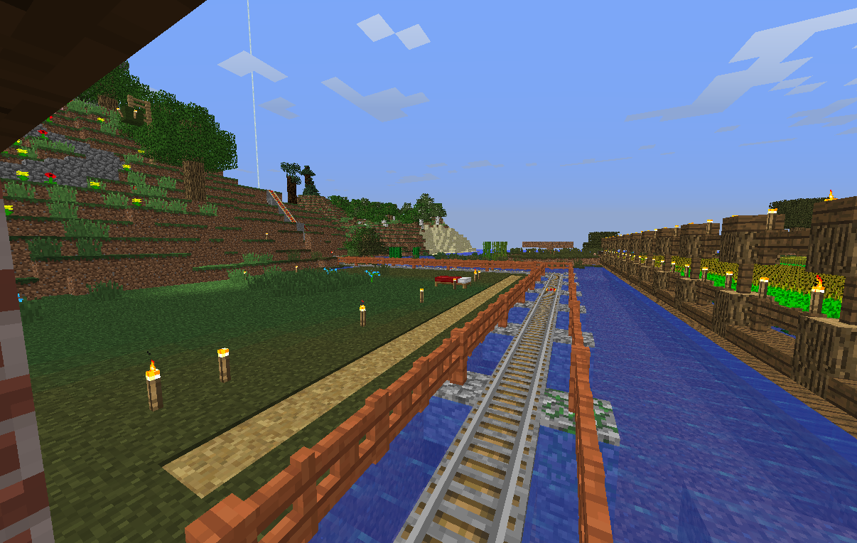 湿原拠点を小整備 3 いくらのマイクラ日記