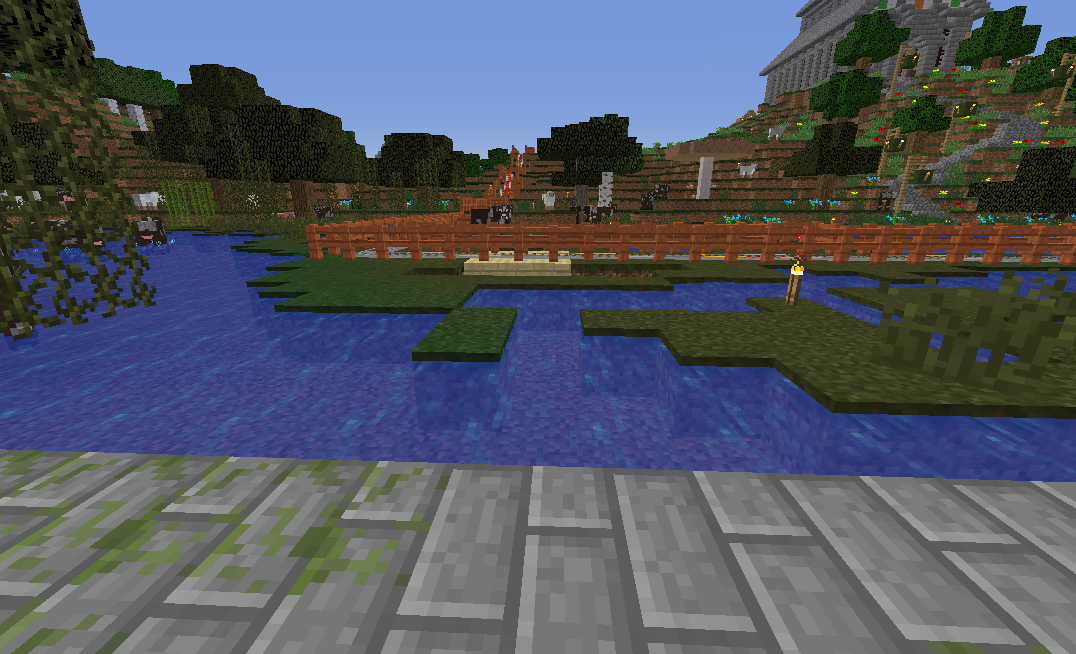 湿原拠点を小整備 1 いくらのマイクラ日記