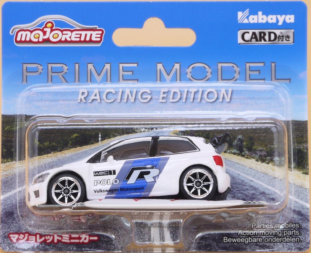 マジョレットミニカー プライム 264D VW ポロ WRC レーシング