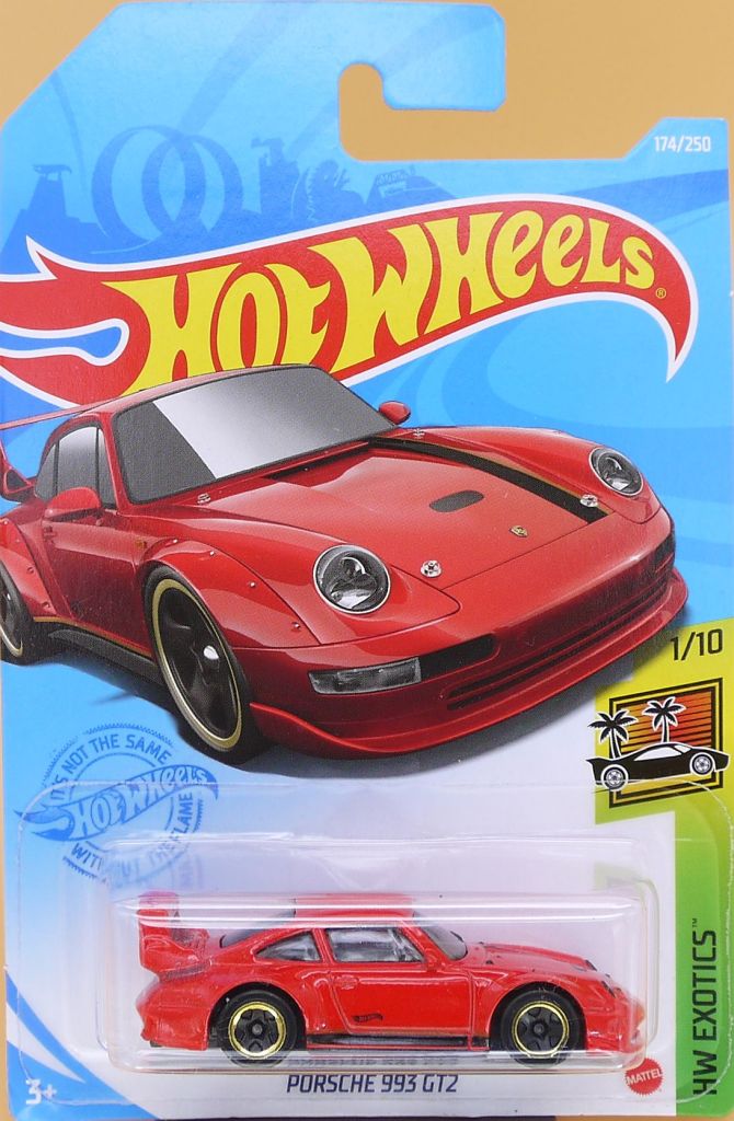 ホットウィール X8240 ポルシェ 993 GT2 : まつくログ-トミカ分室
