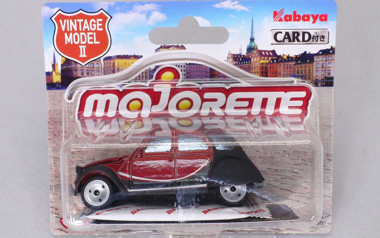 マジョレットミニカー 253A シトロエン 2CV VINTAGE MODEL 2 : まつく