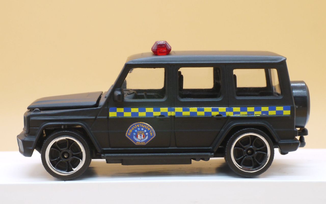 マジョレットミニカー 250B メルセデス AMG G63 タイ王国国家警察庁