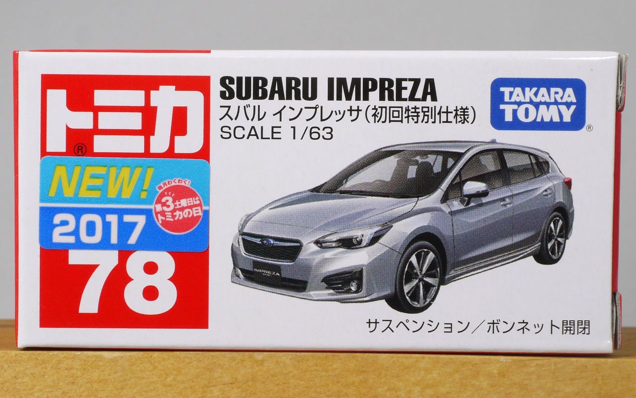 17 8 トミカ No 078 スバル インプレッサ 初回特別仕様 まつくログ トミカ分室 17 8 トミカ No 078 スバル インプレッサ 初回特別仕様 まつくログ トミカ分室