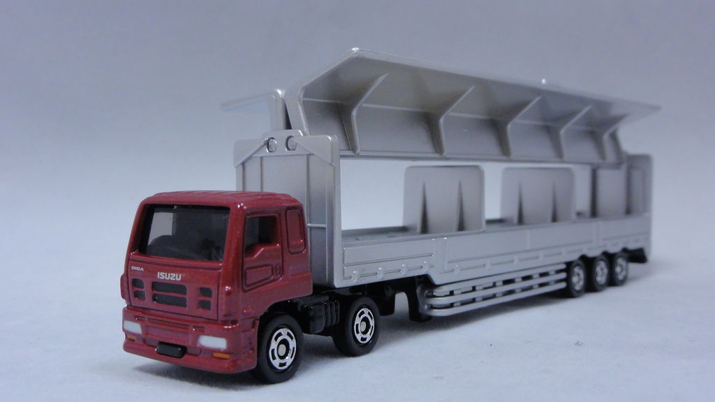 ロングトミカ　ギガトラック改造 ロングトミカ ギガトラック改造 トミカロングタイプ いすゞギガ