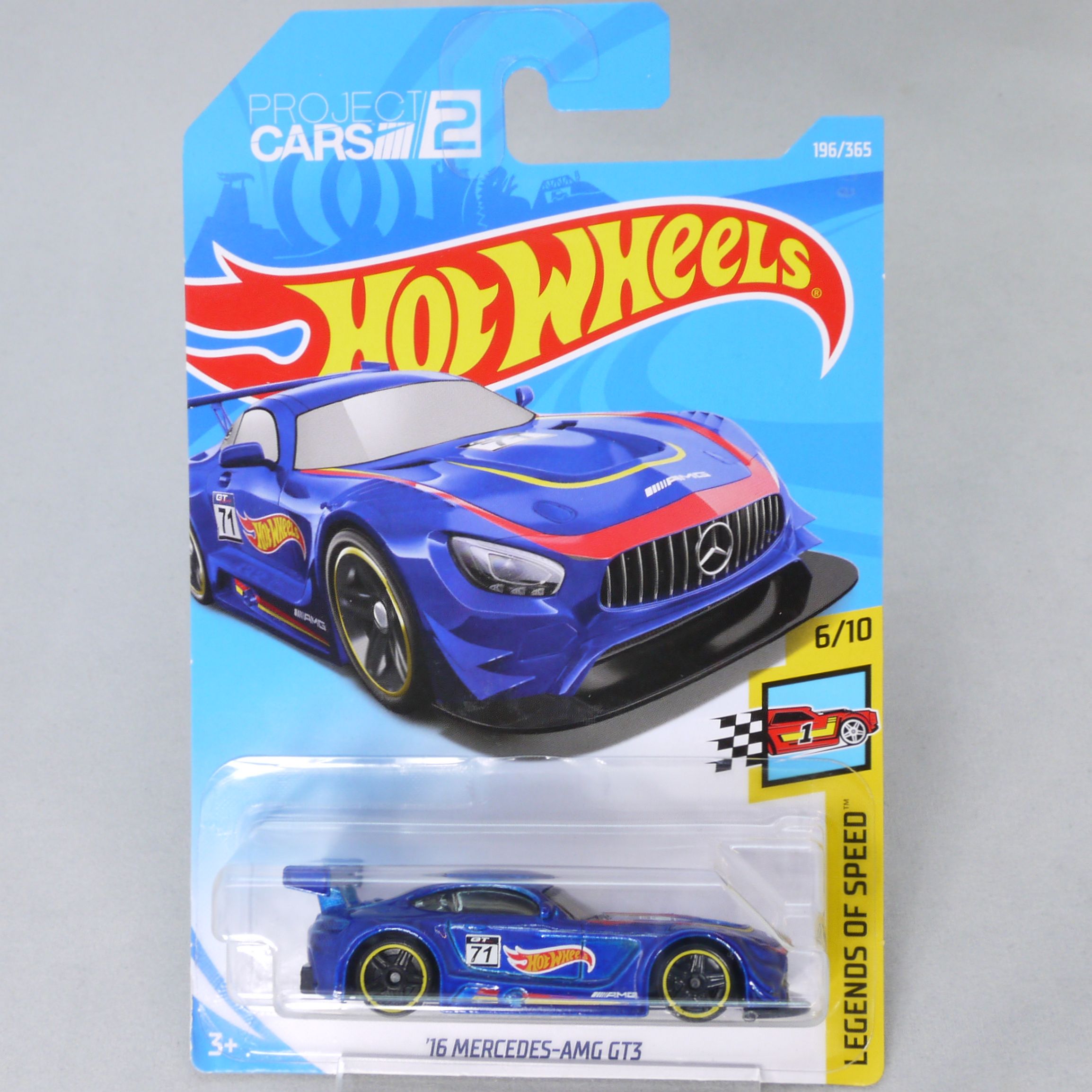 ホットウィール メルセデス AMG GT3 '16 : まつくログ-トミカ分室