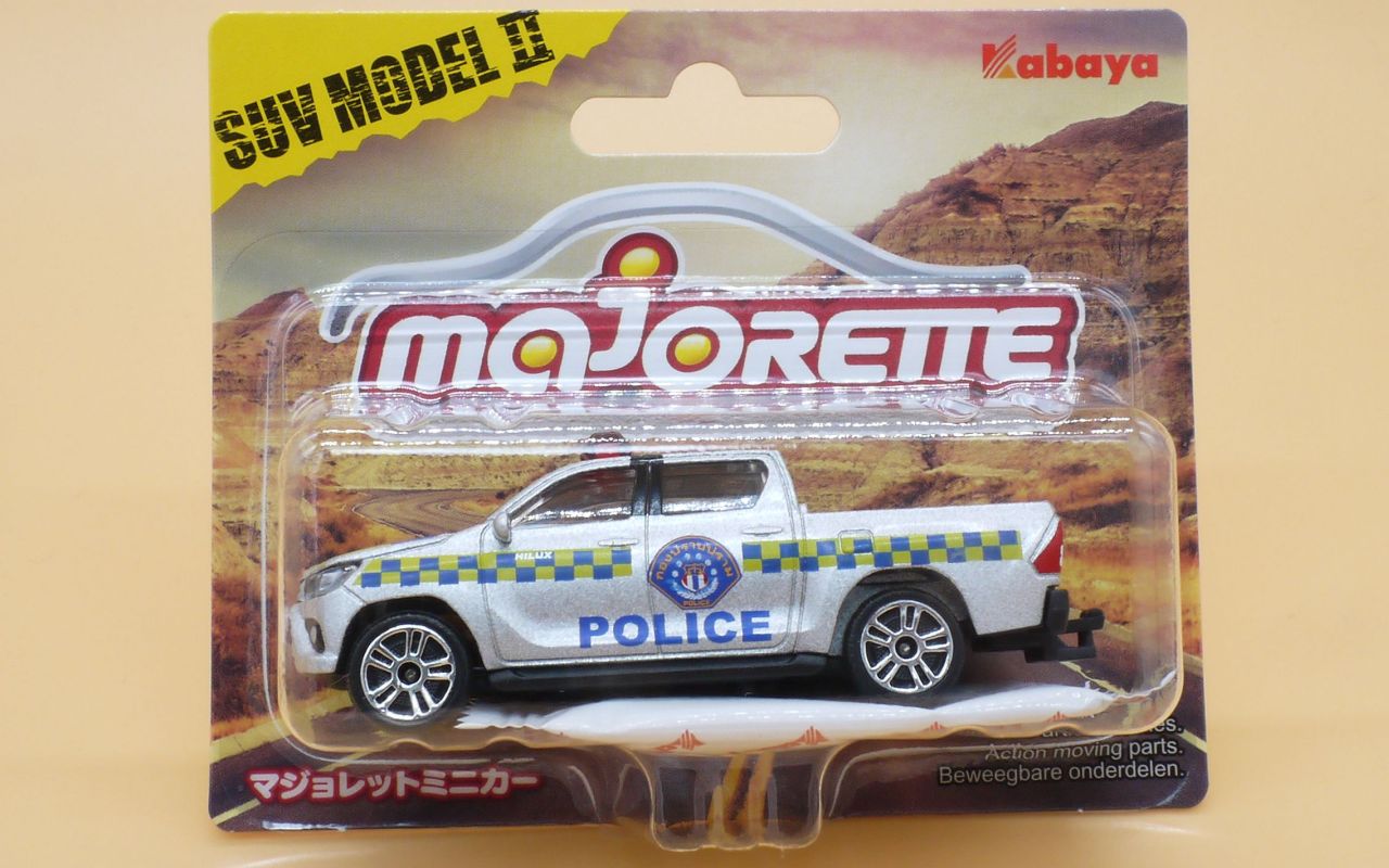 マジョレットミニカー 292K トヨタ ハイラックス REVO パトカー SUV