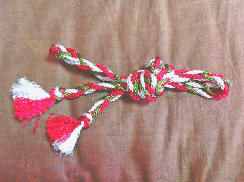 お洒落な子がつけてる紐ベルトの作り方 ハンドメイドのピアス M Fashion