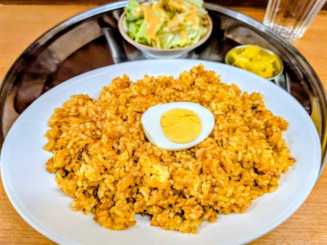 「ナマステネパール（板橋本町）」でコスパ優のランチ「ドライカレー（Ｅ）セット」