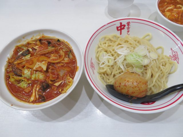蒙古タンメン中本上板橋本店で「冷やし味噌やさい（辛さ3倍
