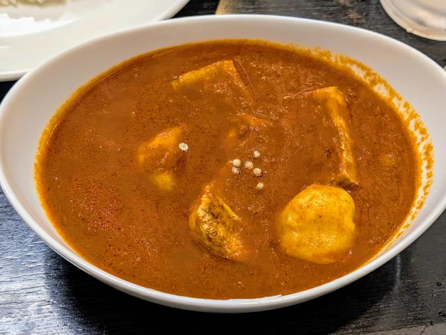 「デリー上野店」で木曜日日替わり「カラヒ」をタンドリーセットで