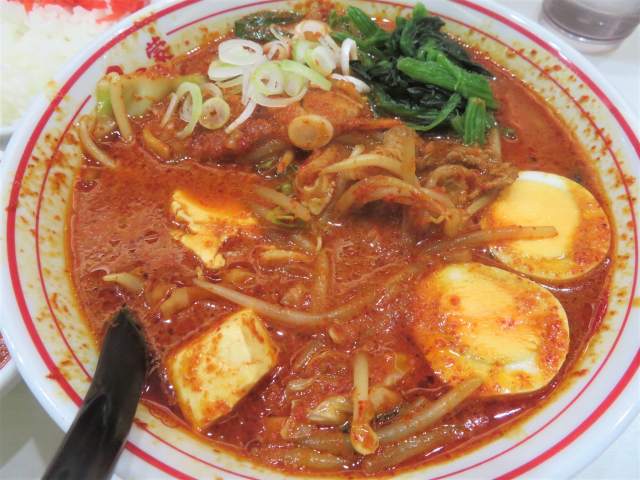 蒙古タンメン中本上板橋本店で12月限定「北極やさいシャキシャキ