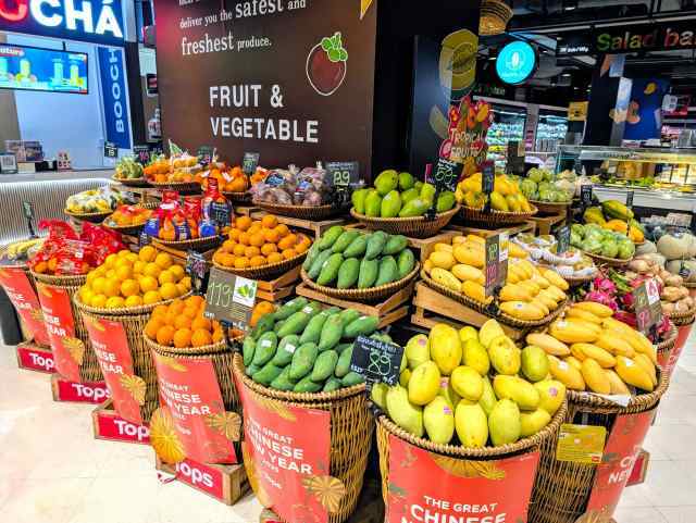 タイ現地でも「ドリアン」が高級フルーツに（※マンゴーはお得感あり