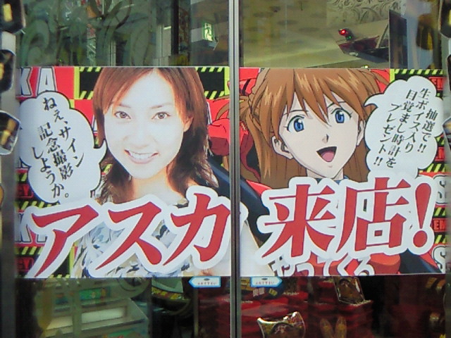 アスカ来店 いくじなし観察日記